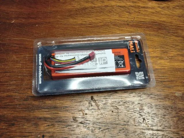 Bateria Lipo DF-Models 3s 11,1V 4500 mAh 45C nova - Foto 2