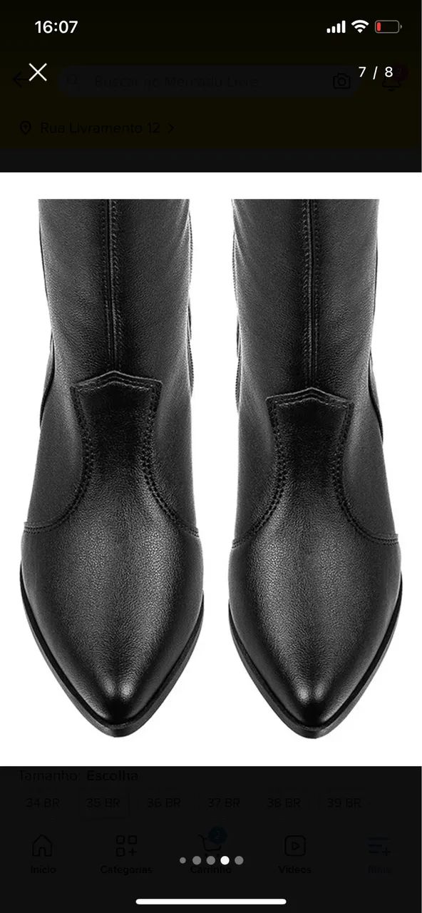 Bota feminina  - Foto 3