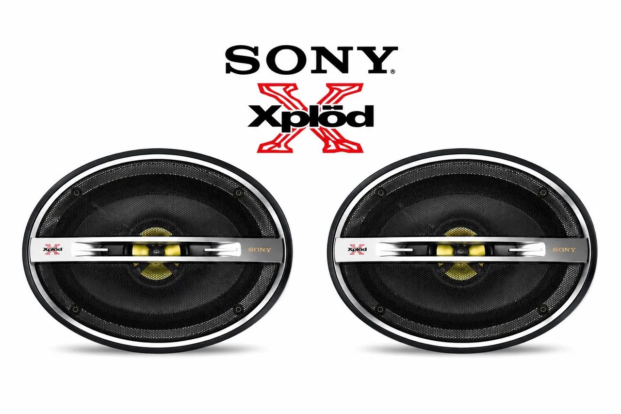 Par de Alto-falantes Sony Xplod XS-GTF6935C 6x9? Triaxiais 240W 4