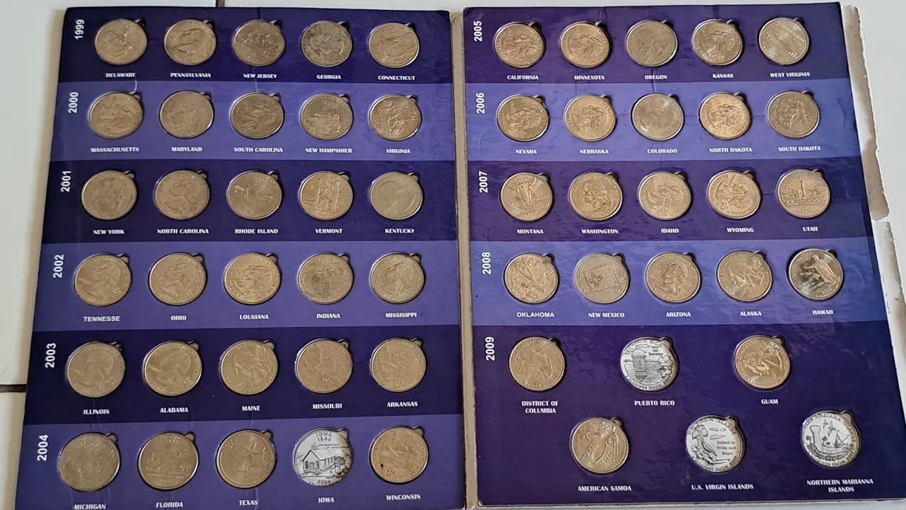 Coleç ão Moedas Americanas  - Foto 2