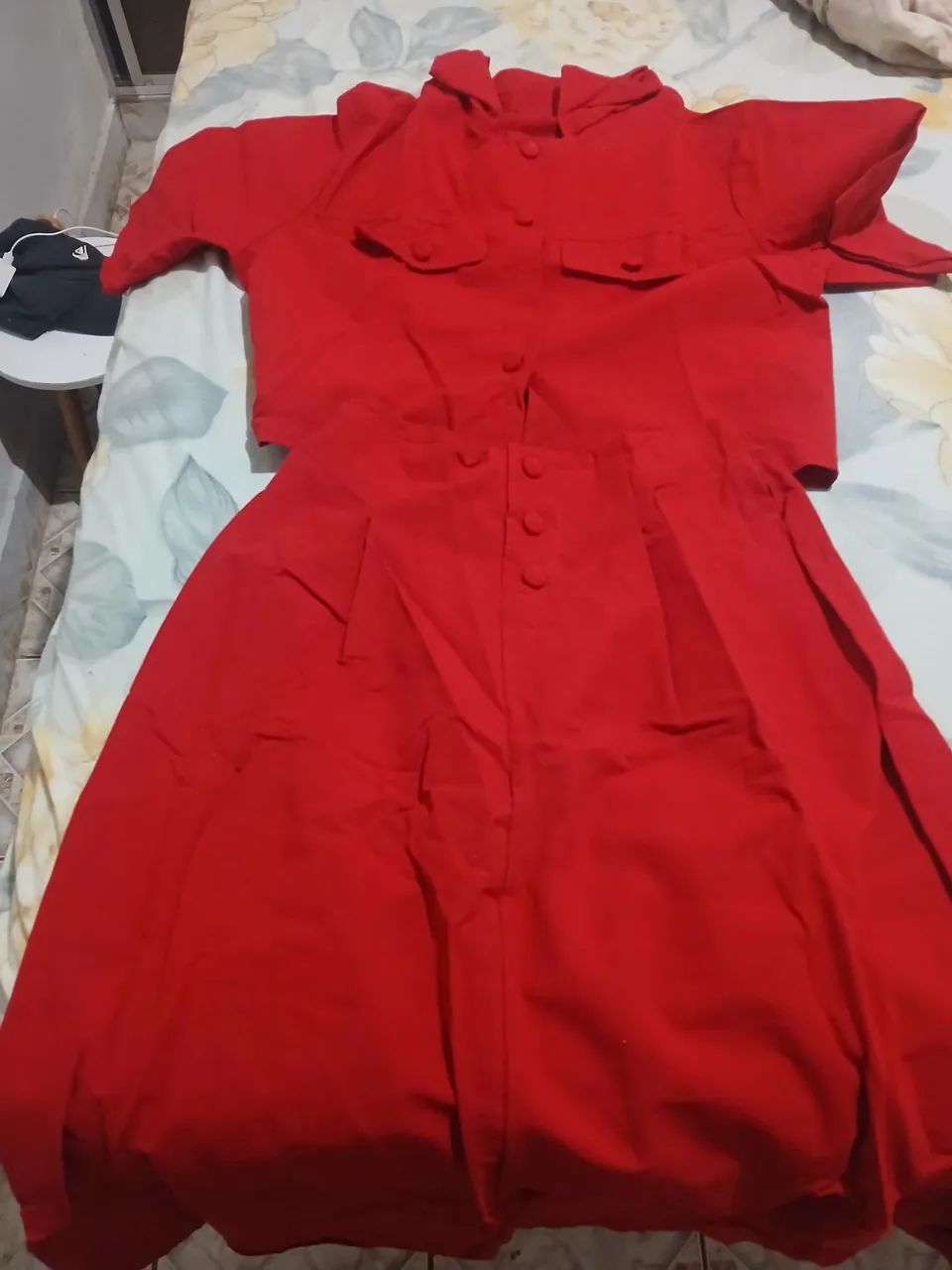 Conjunto Vermelho M - Foto 2