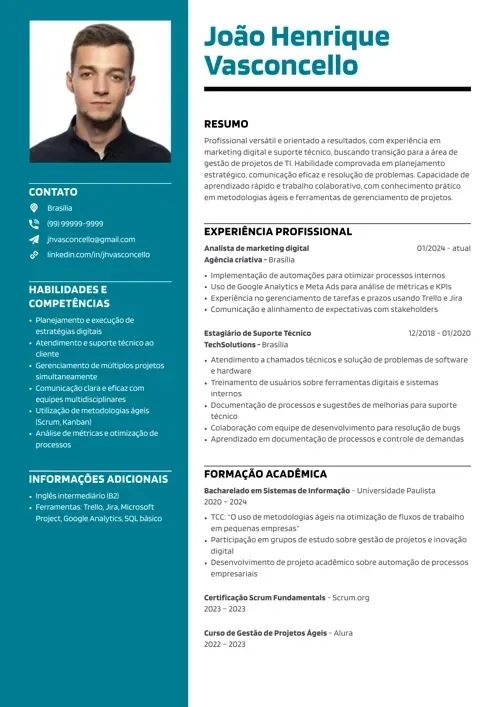 Criação de Curriculo em PDF online R$ 5,00 - Foto 2