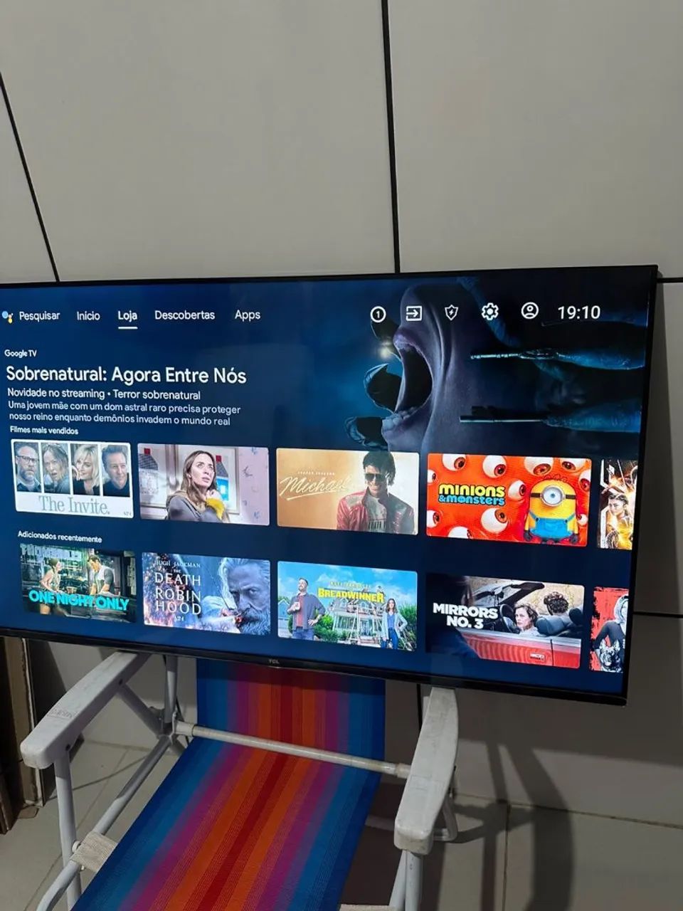 Tv smartv 43 Tcl Android semi nova  - Foto 4
