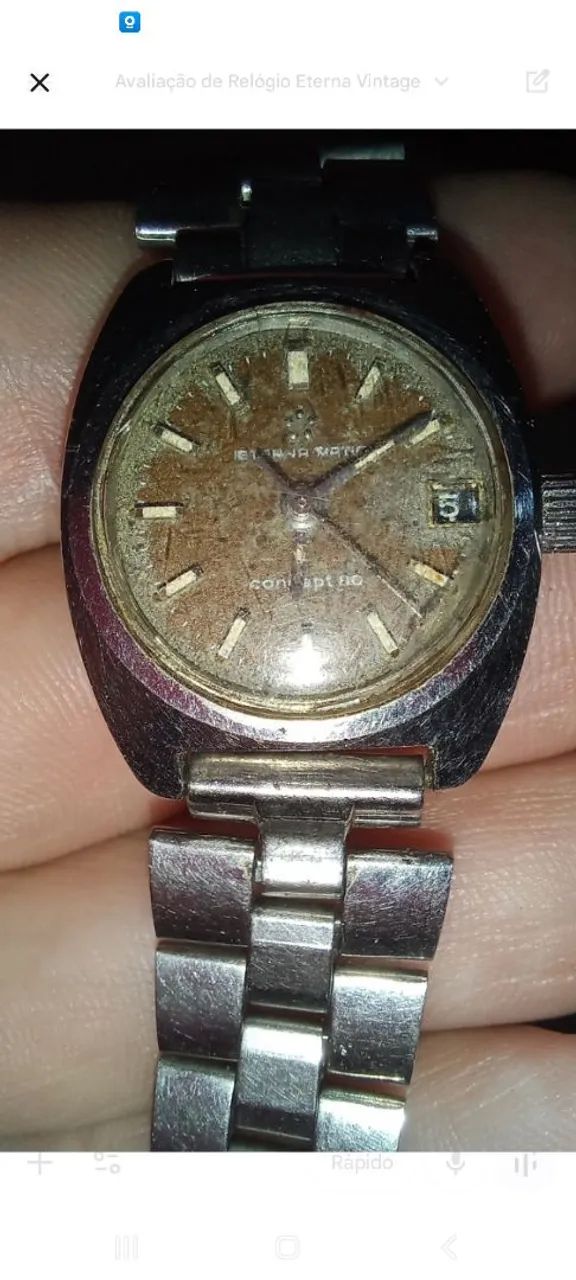 Relógio Etwrna-Matic Concept 80 Vintage - Para Restauro