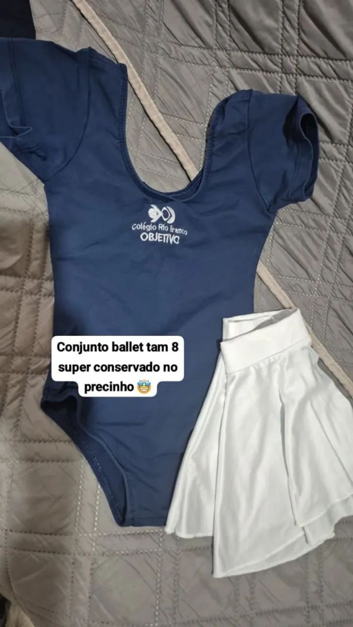 Uniforme de ballet colégio Objetivo 