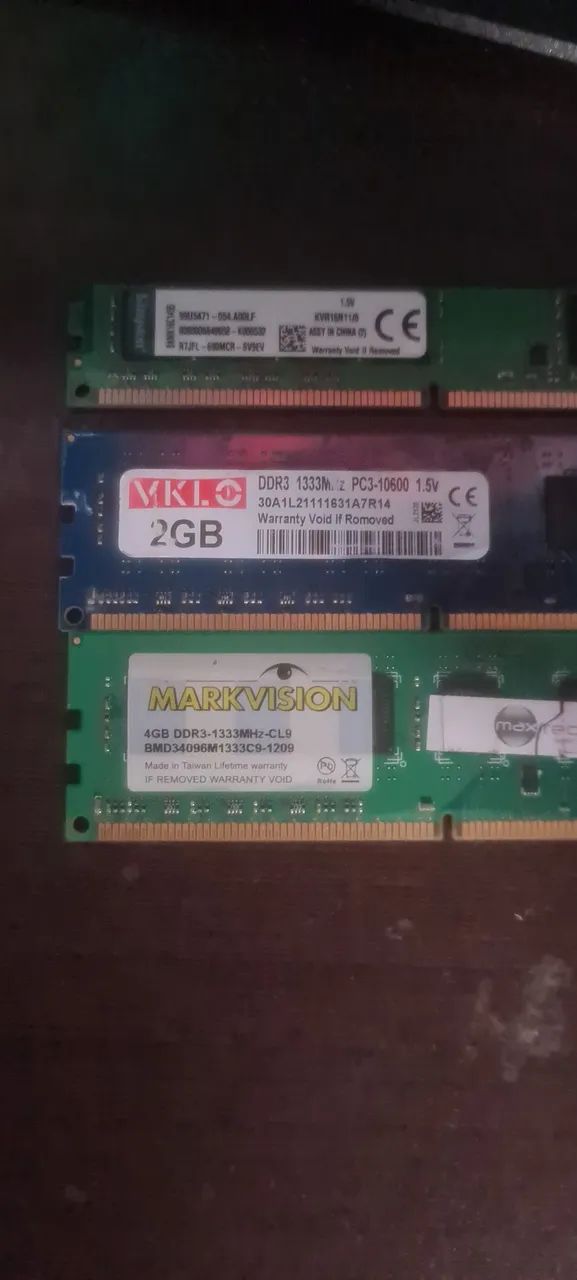 Memorias ddr3 8g 4g e 2g ddr3 notebook e desktop - Foto 2