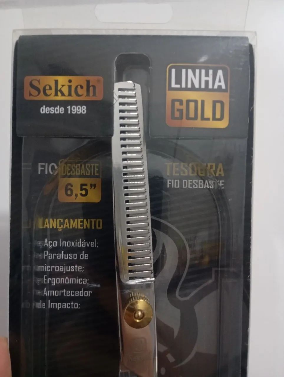 Tesoura de desbaste Sekich - Cortes precisos - Foto 4