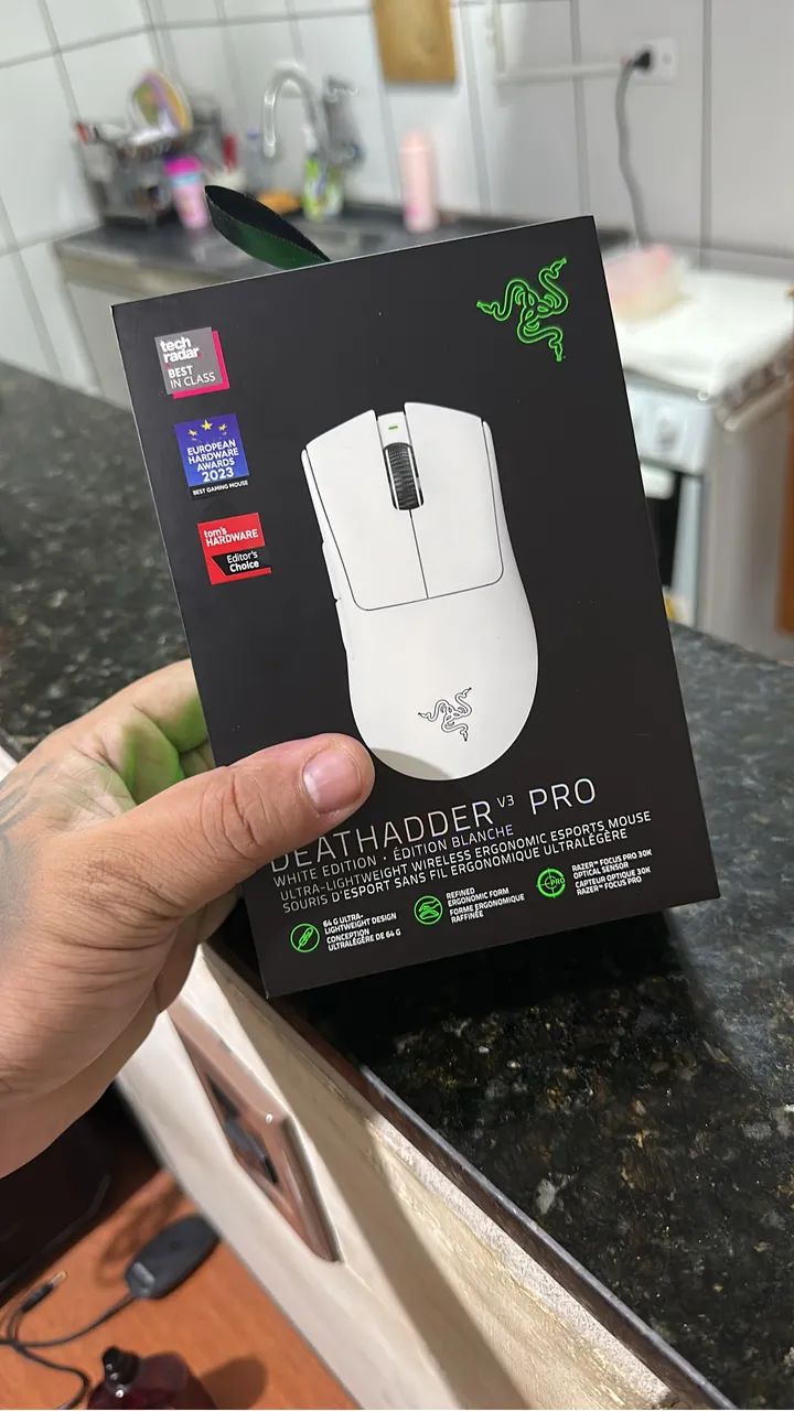 Mouse razer death adder v3 pro - Foto 4