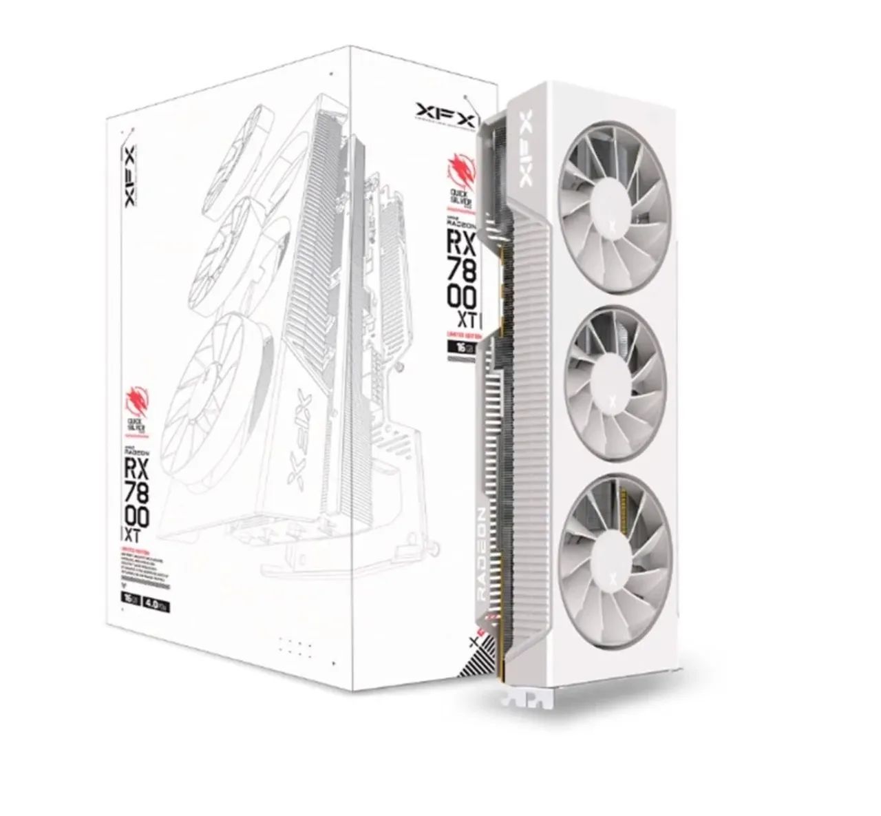 RX 7800 XT Magnetic Air Graphics Card