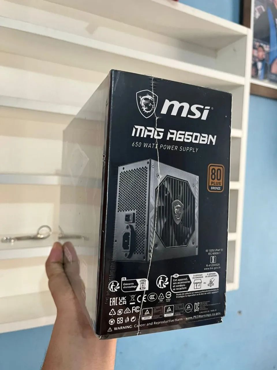 Fonte 650w Msi Lacrada  - Foto 2
