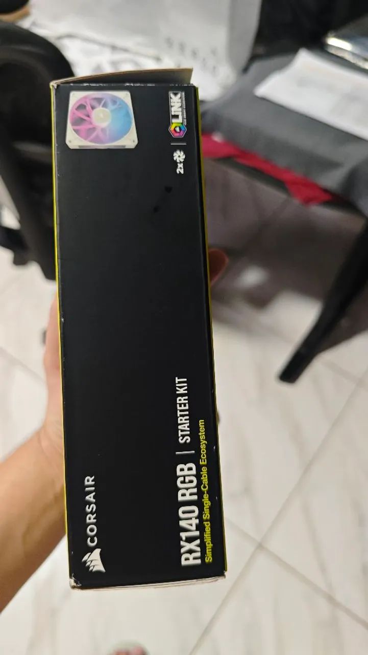 Fans Corsair RX140 brancas - Foto 3