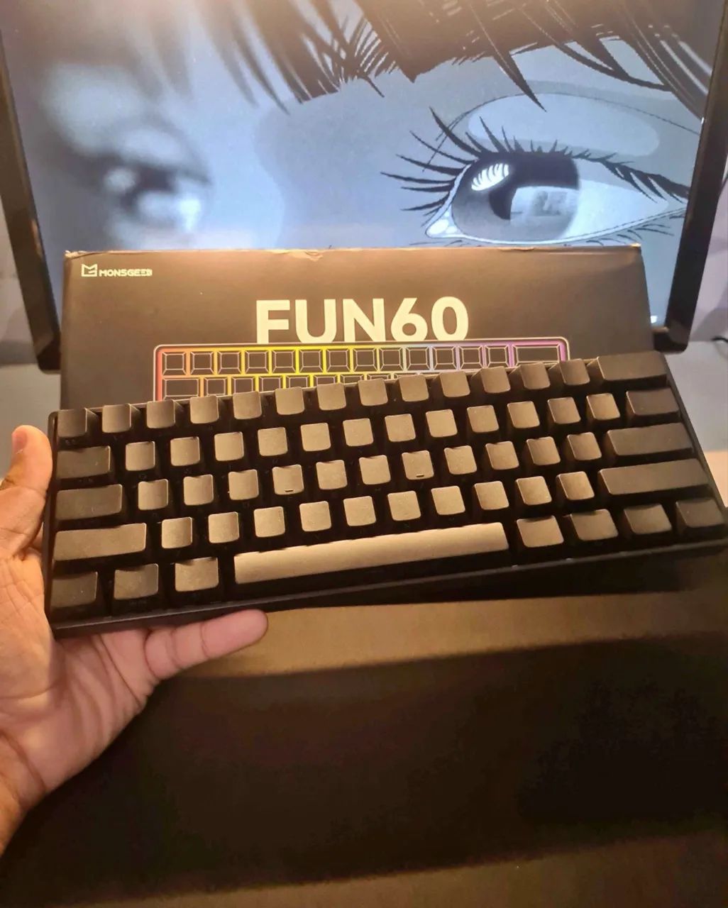 Teclado magnetico fun 60 pro - Foto 3