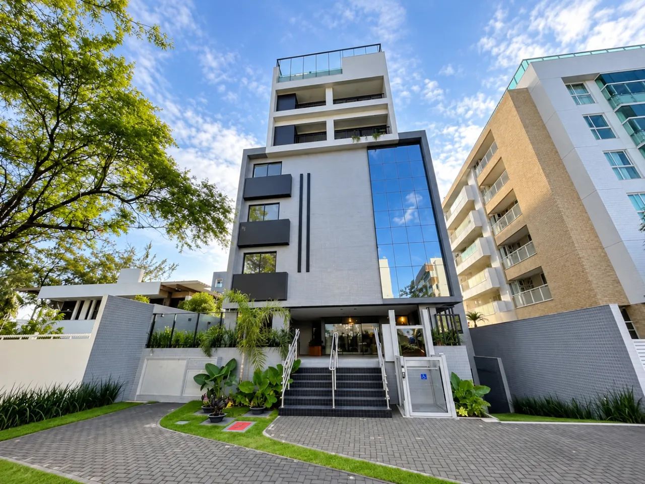 Flat Equipado e Decorado 70m do Mar Jardim Oceania | Get One