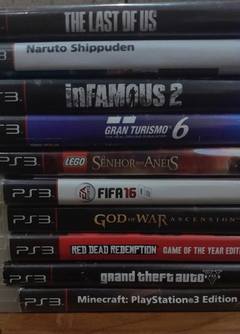 Jogos de ps3 usado