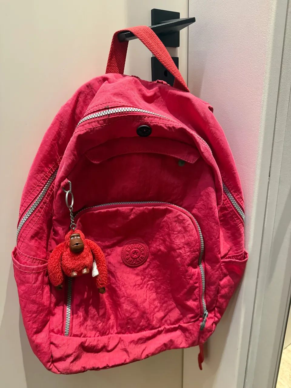 Mochila Kipling Vermelha/Rosa