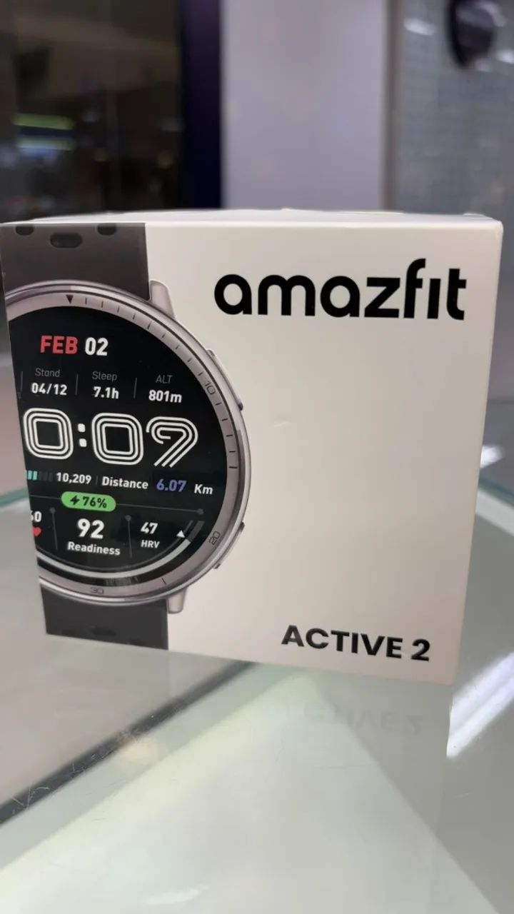SMARTWATCH AMAZFIT ACTIVE 2 - PRATEADO
