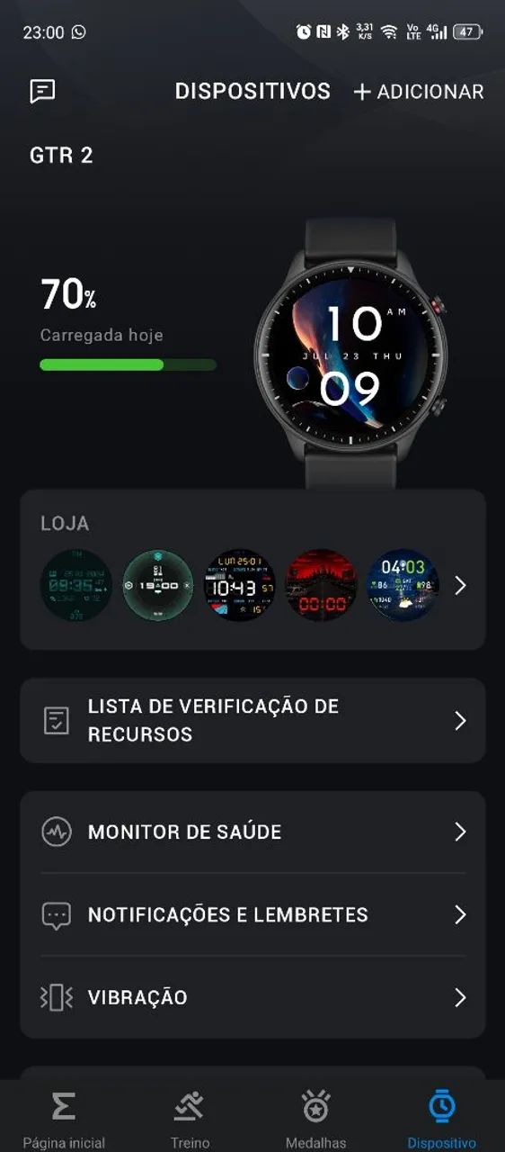 Amazfit gtr2 