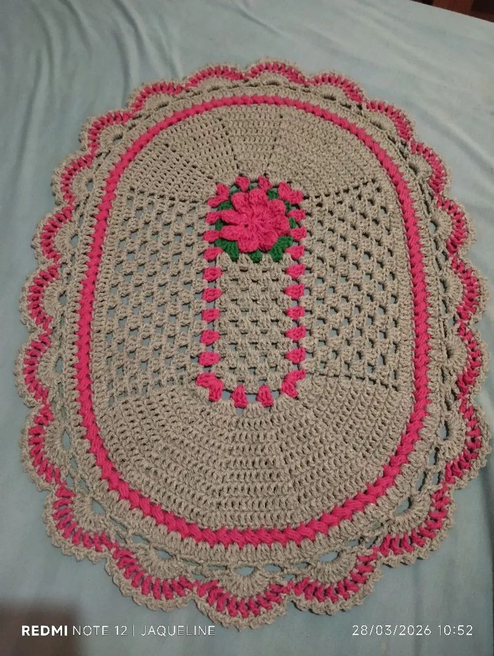 Tapete de crochê  - Foto 3