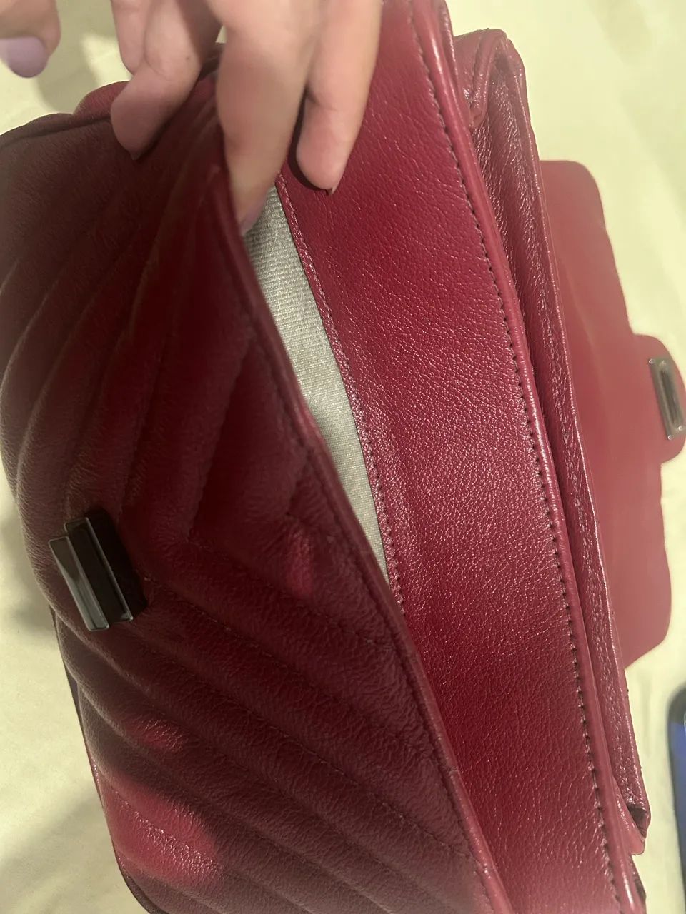 Bolsa de couro legítimo - Foto 4