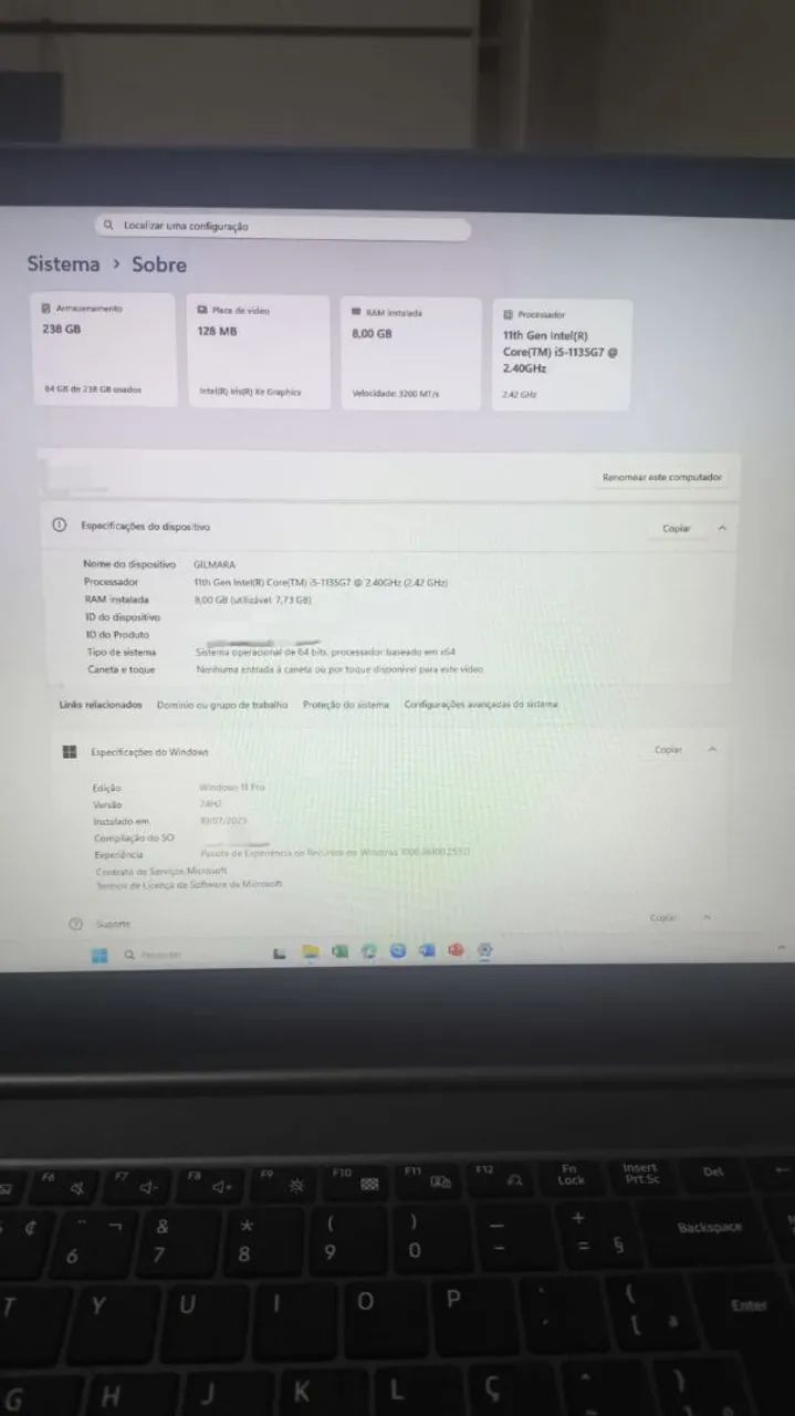 Notebook Samsung i5 11th  - Foto 4