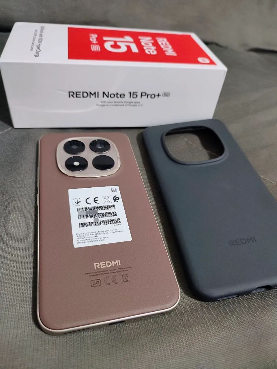 Xiaomi Redmi Note 15 Pro+ 5G 512GB (Cor Marrom)