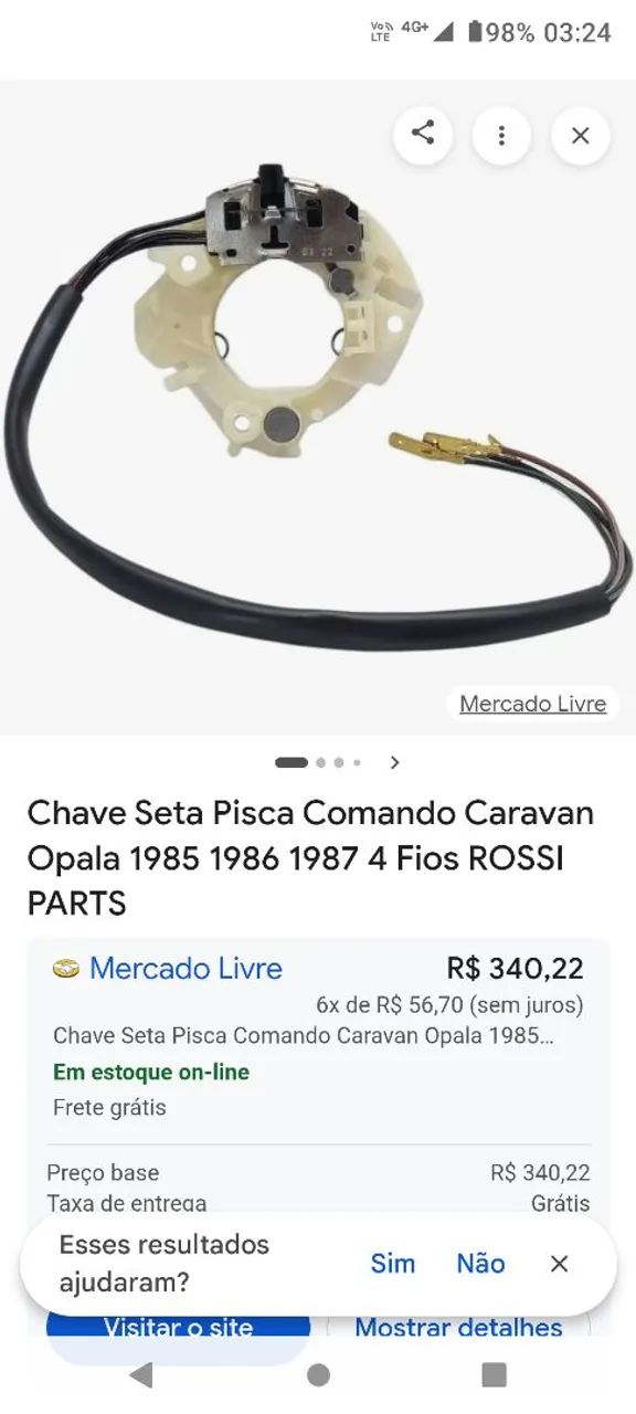 Chave direcional GM  - Foto 3