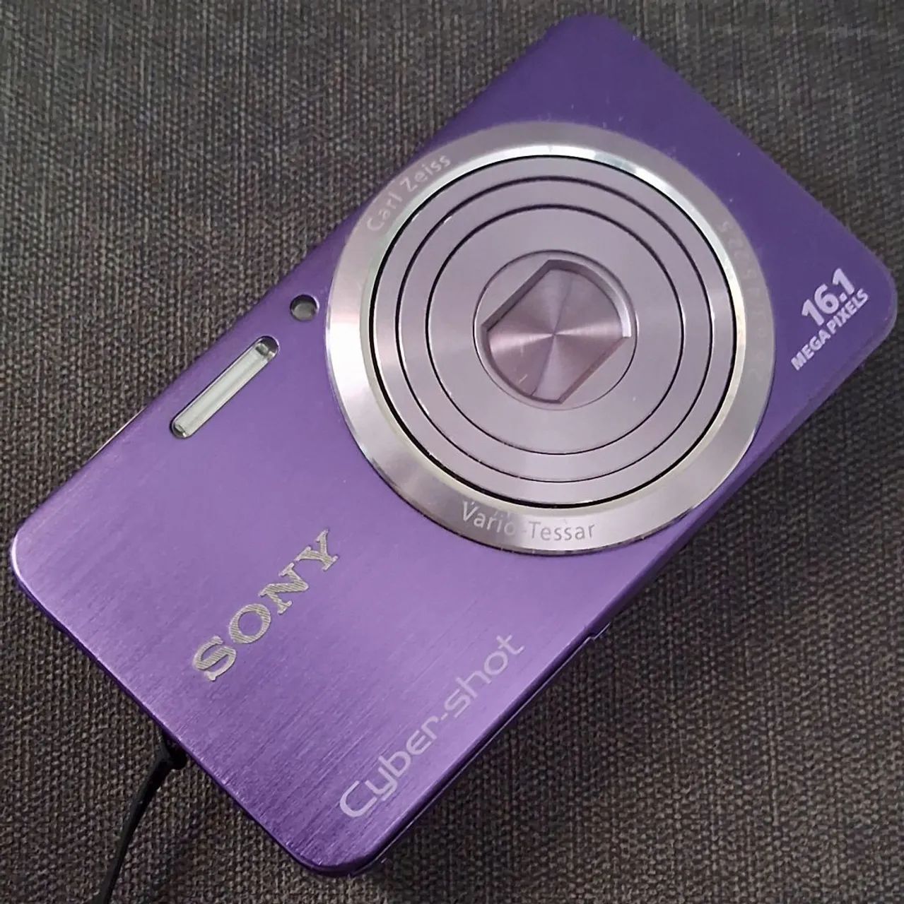 SONY CYBER-SHOT DSC-W630 ? ROXA - Câmeras e Filmadoras - Aririú