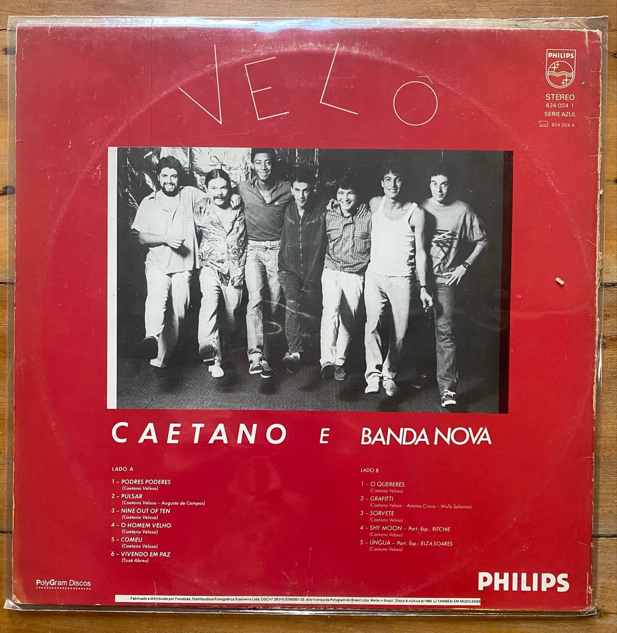 Disco de vinil (LP) Caetano Veloso - Velo  - Foto 2