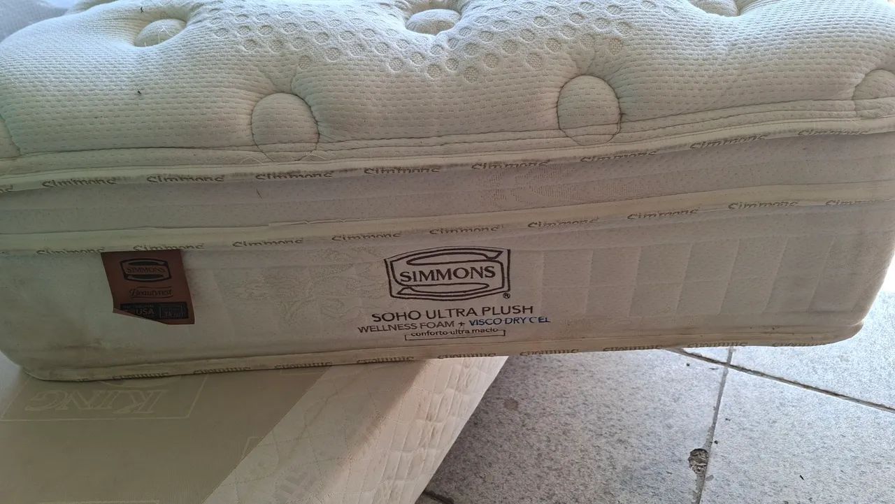 Cama box solteirão colchão simons molas ensacadas  - Foto 2