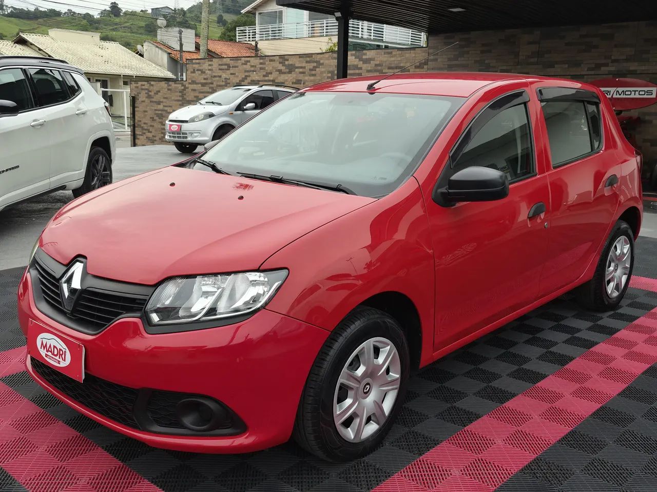 Renault Sandero Authentique Flex 1.0 12V 5P 2017 - Foto 3