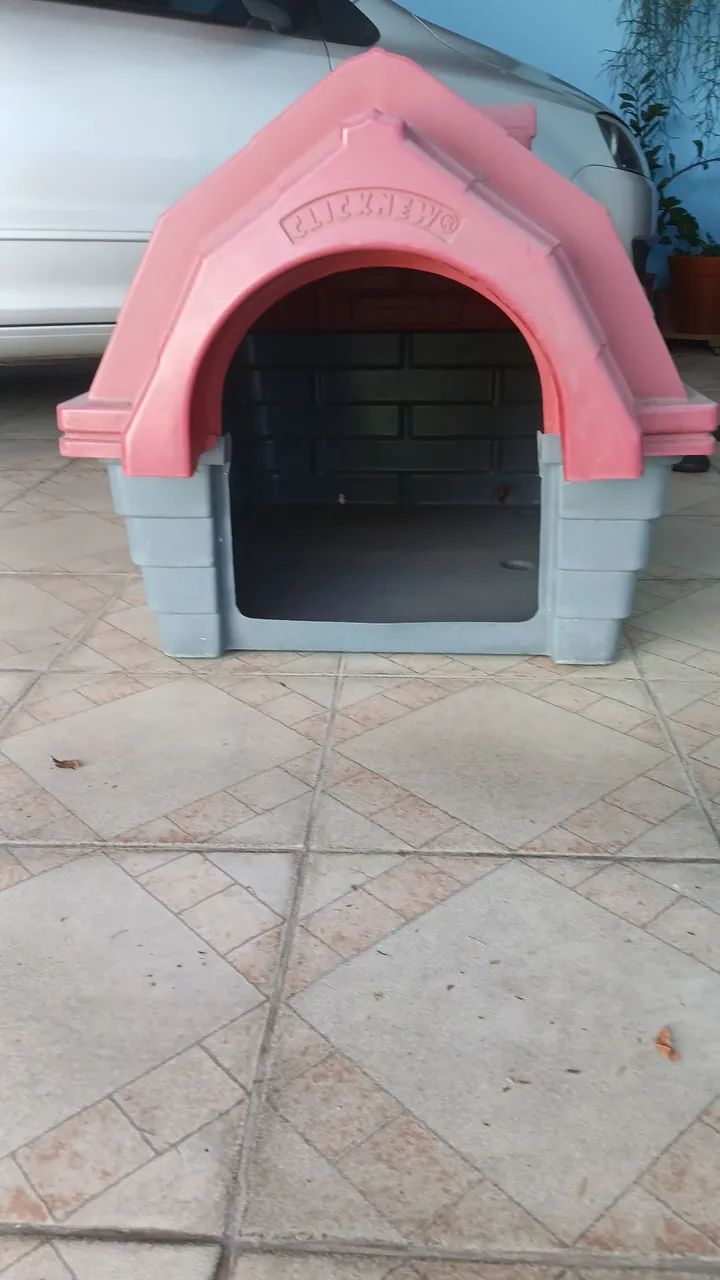 Casa de plástico rígido p/ cachorro  - Foto 4