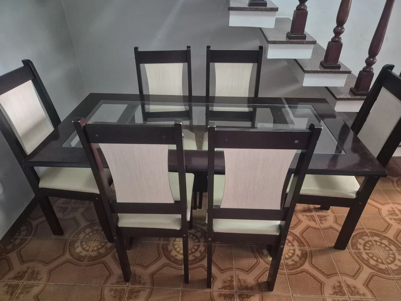 Mesa de Jantar Cimol + 6 cadeiras  - Foto 4