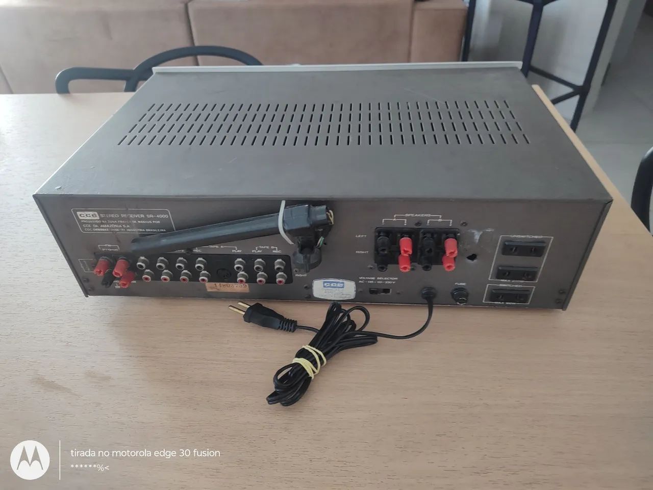 RECEIVER CCE SR4000  - Foto 5