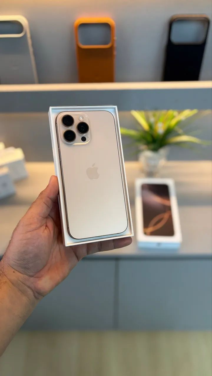 256GB! IPHONE 16 PRO MAX COMPLETO ESTADO DE ZERO! GARANTIA APPLE