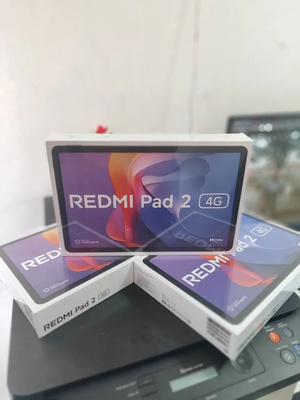 Tablet xiaomi Redmi pad 2 4g chip original 128gb tela de 11 polegadas 