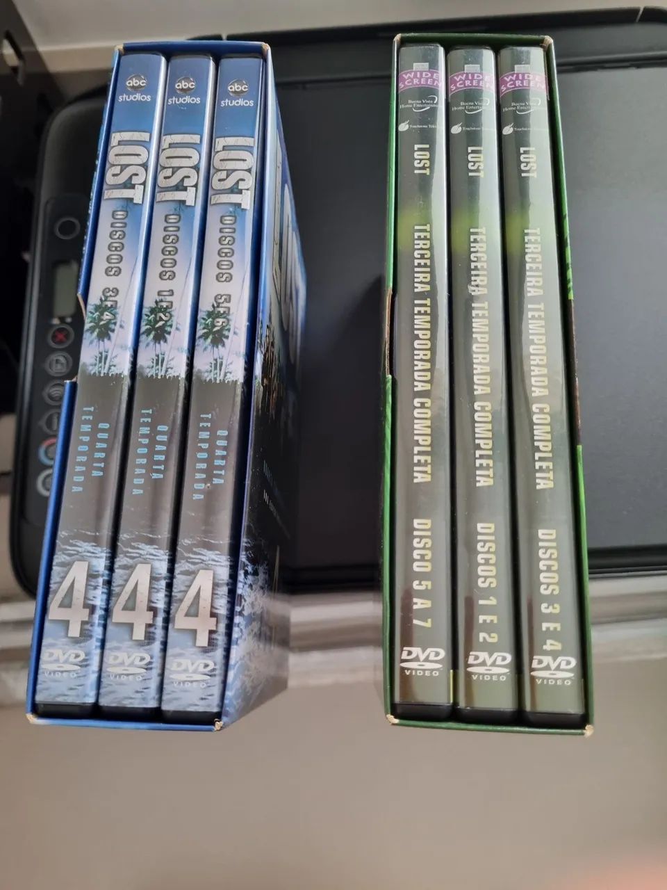 Coleção de DVD Lost Box com 6 unidades temporada 3 e 4 completas - Foto 3