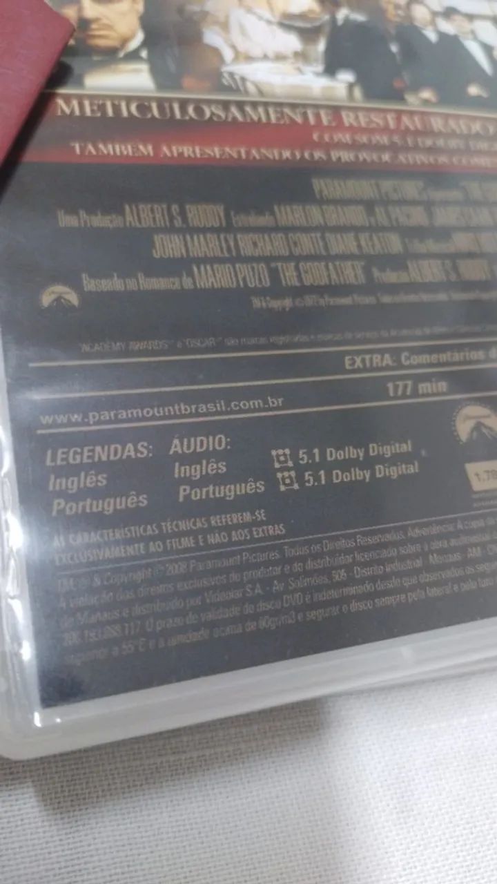 DVD Box Triplo O Poderoso Chefão - The Coppola Restoration ( 24049 ) - Foto 4
