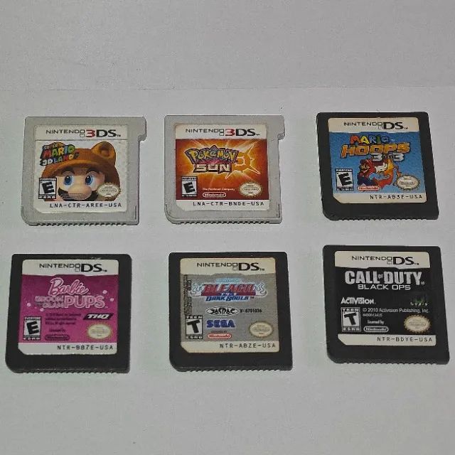 Nintendo DS - Jogos Variados 