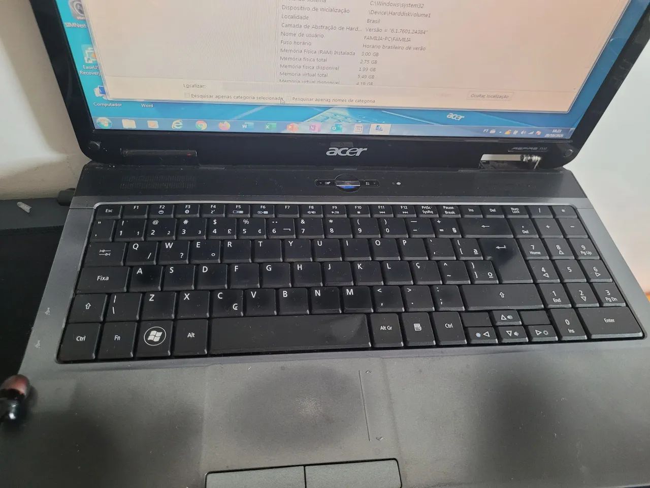 Notebook Acer Aspire 5532 - Foto 2