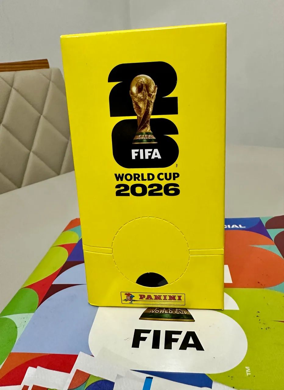 Caixa pacote figurinhas Copa 2026 Panini  - Foto 4