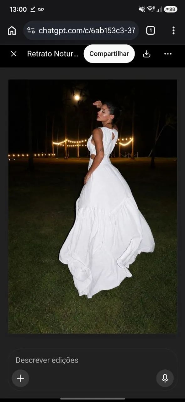 Vestido Branco - FPM blue