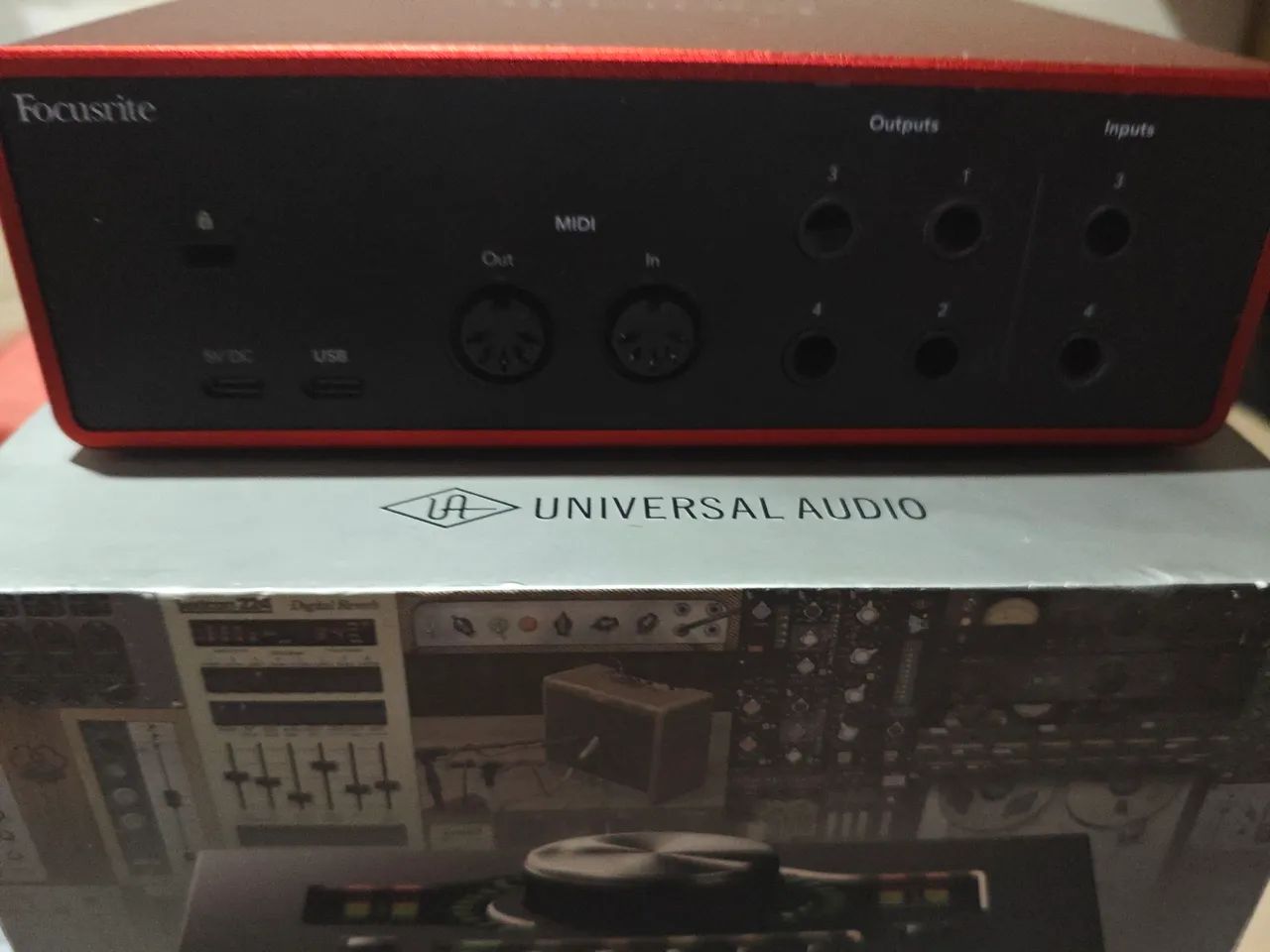 Focusrite Scarlett 4i4 4rd Gen = Nível Universal Audio Apollo Antelope !!! Native Komplete - Foto 4