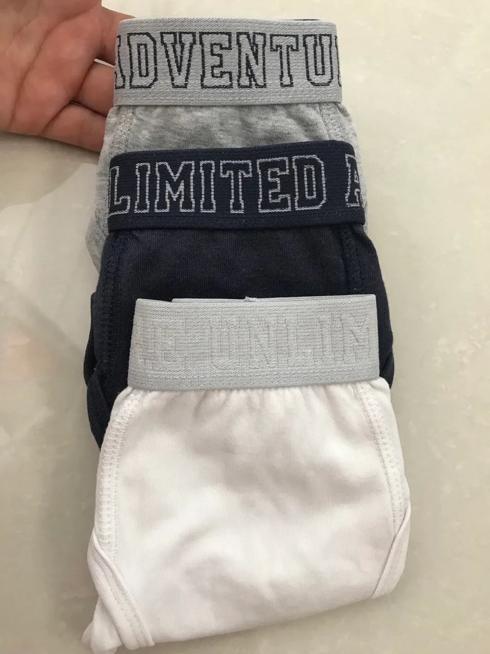 Kit 3 cuecas zara kids menino ( ótimo estado ) - Foto 6