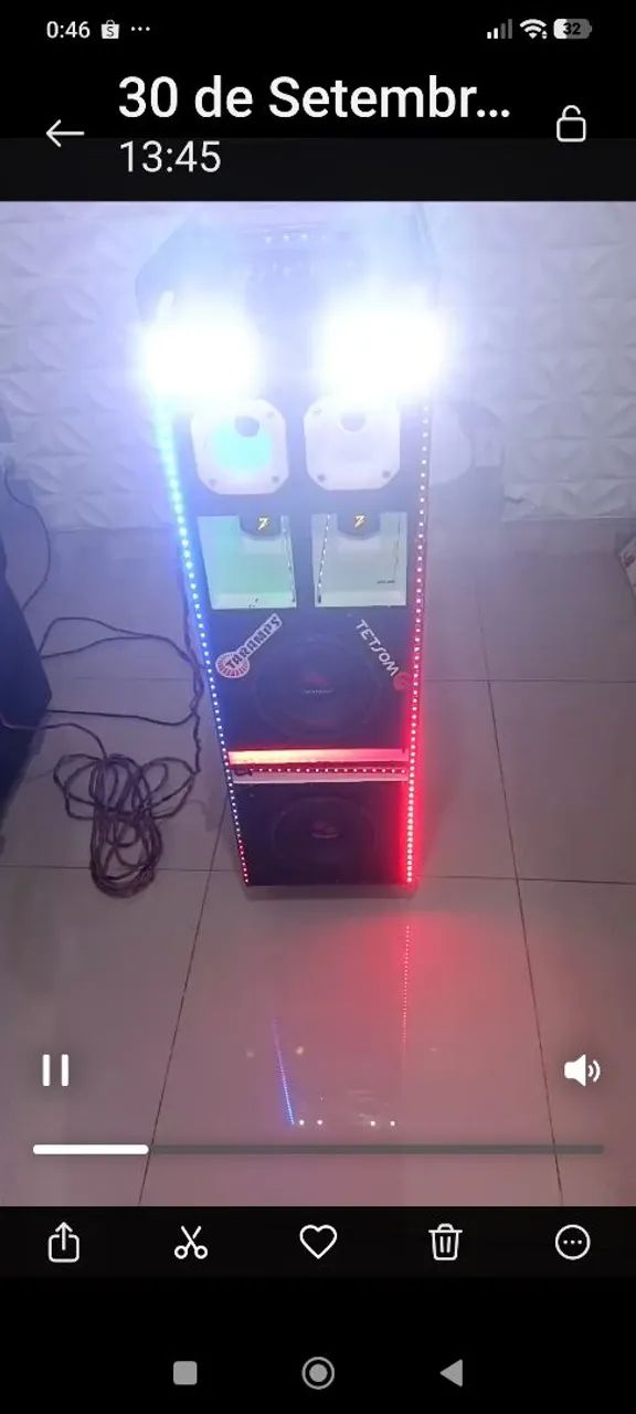 Uma caixa de som - Foto 4