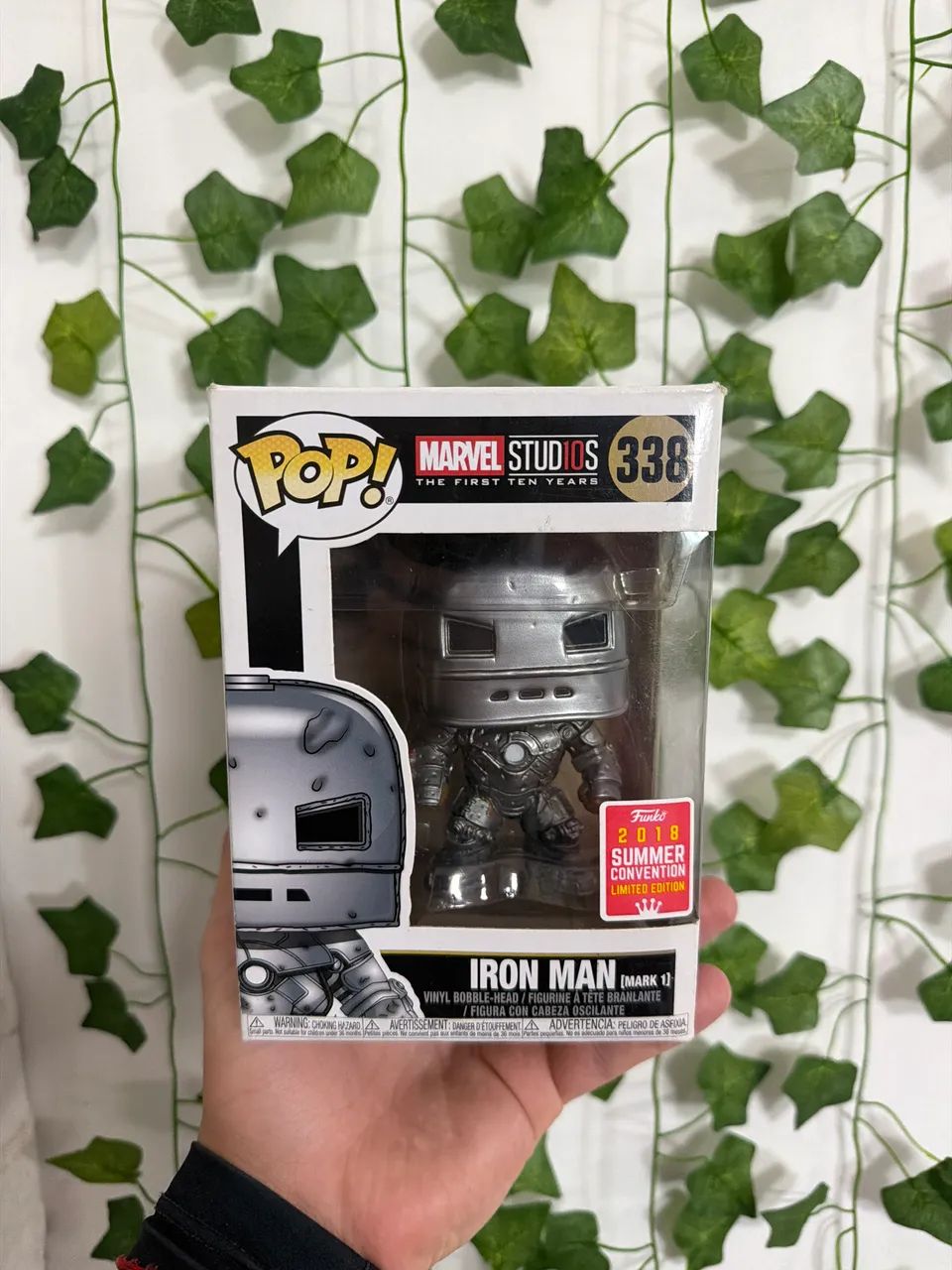 FUNKO POP アイアンマン Iron Man Mark1 338【限定】 Funko pop Iron man Mark 1 338 2018 LIMITED EDITION - Hobbies e