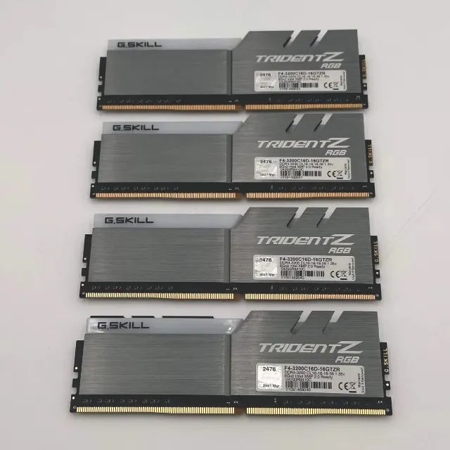 Memória Ram G.skill Trident Z Rgb 32gb (4x8gb) 3600mhz - Memória