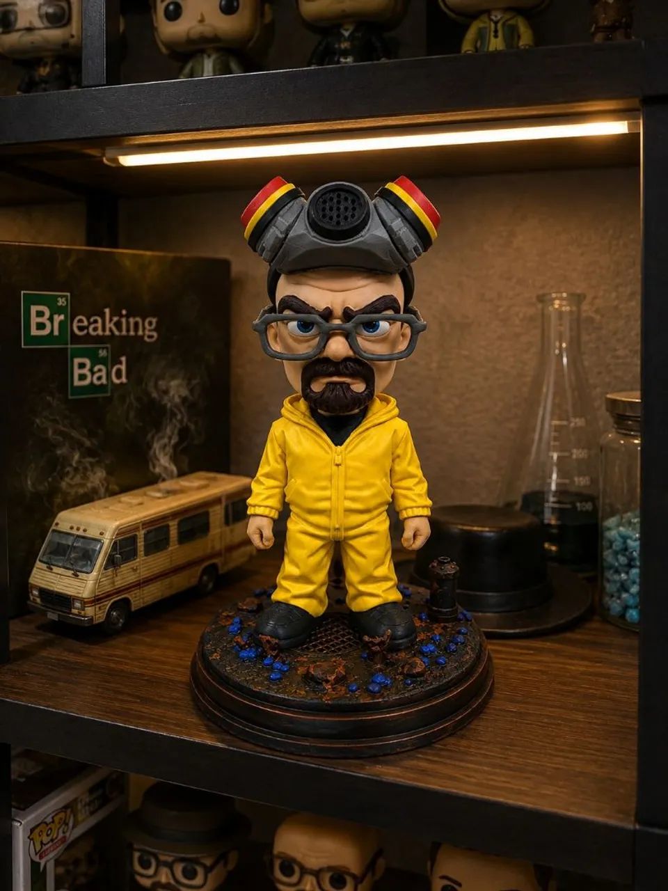 Heisenberg Breaking Bad Boneco Colecionável 3d De 25 Cm - Foto 4