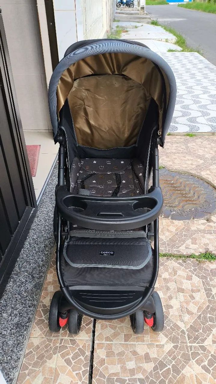 CARRINHO DE BEBÊ COSCO EM ÓTIMO ESTADO  - Foto 4