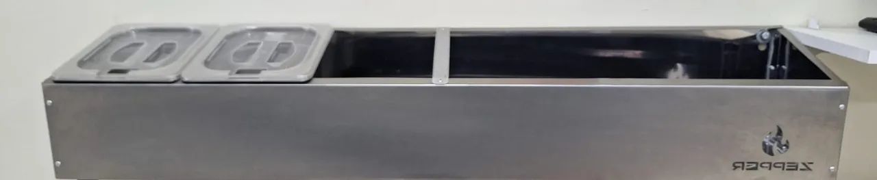 Condimentadora Refrigerada 6 Cubas em Inox