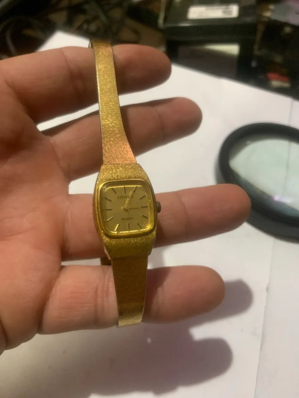 relógio de pulso feminino vintage citizen - Foto 3